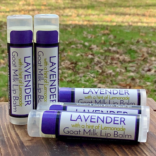 Goat Milk Lip Balm (Buy More, Save More) Lavender Lemonade